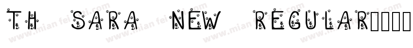 TH Sara New Regular字体转换